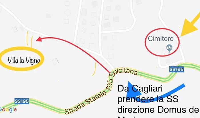 Villa La Vigna Domus De Maria